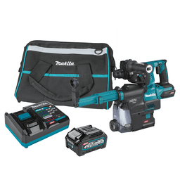 40 V Max XGT Brushless Cordless 1-1/8" SDS-PLUS AVT Rotary Hammer Kit with Dust Extractor/AFT/AWS Capable (4.0Ah) Main - Image