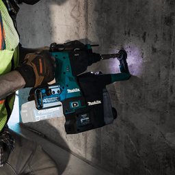 40 V Max XGT Brushless Cordless 1-1/8" SDS-PLUS AVT Rotary Hammer Tool Only with Dust Extractor/AFT/AWS Capable Alt 15 - Image