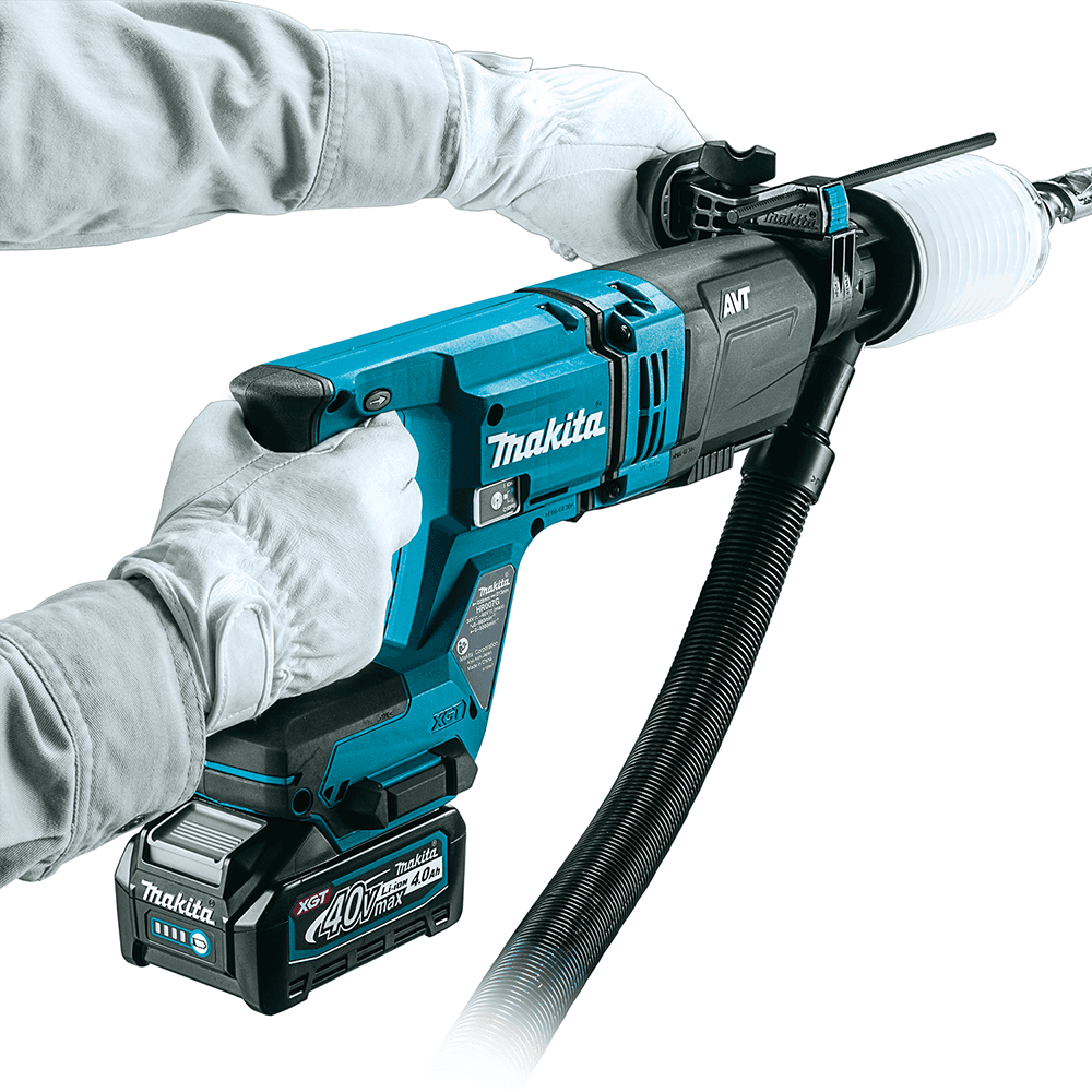 40 V Max XGT Brushless Cordless 1-1/8" SDS-PLUS AVT D-Handle Rotary Hammer Kit with AFT/AWS Capable (4.0 Ah) Alt 6 - Image