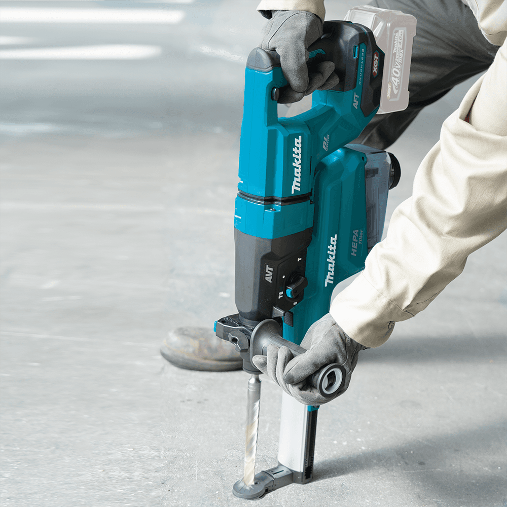 40 V Max XGT Brushless 1-1/8" SDS-PLUS AVT D-Handle Rotary Hammer Tool Only with Dust Extractor/AFT/AWS Capable Alt 1 - Image