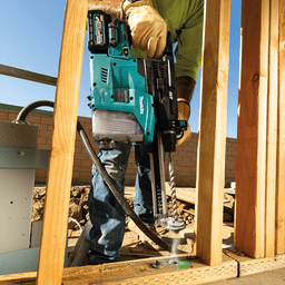 40 V Max XGT Brushless Cordless 1-3/16" SDS-PLUS AVT Rotary Hammer Kit with Dust Extractor/AFT/AWS Capable (4.0Ah) Alt 4 - Image