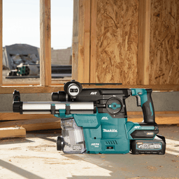 40 V Max XGT Brushless Cordless 1-3/16" SDS-PLUS AVT Rotary Hammer Kit with Dust Extractor/AFT/AWS Capable (4.0Ah) Alt 5 - Image
