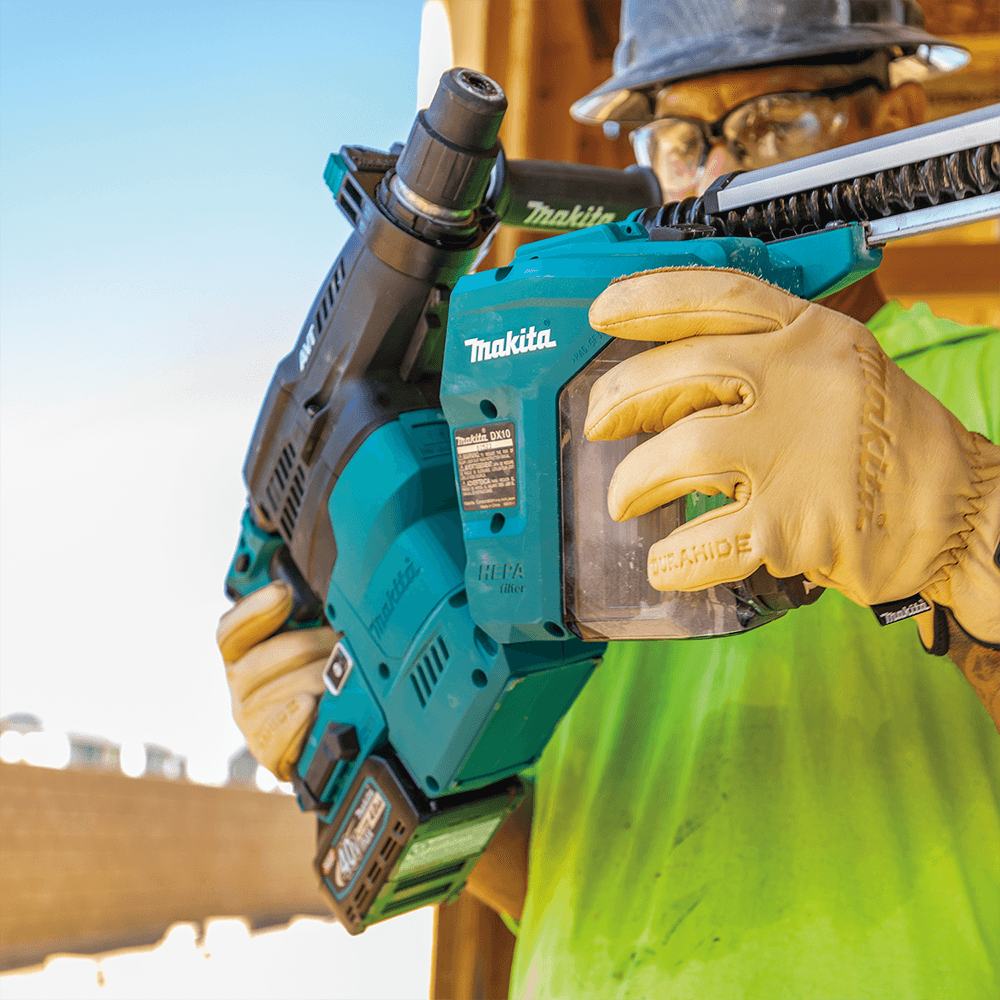 40 V Max XGT Brushless Cordless 1-3/16" SDS-PLUS AVT Rotary Hammer Kit with Dust Extractor/AFT/AWS Capable (4.0Ah) Alt 6 - Image