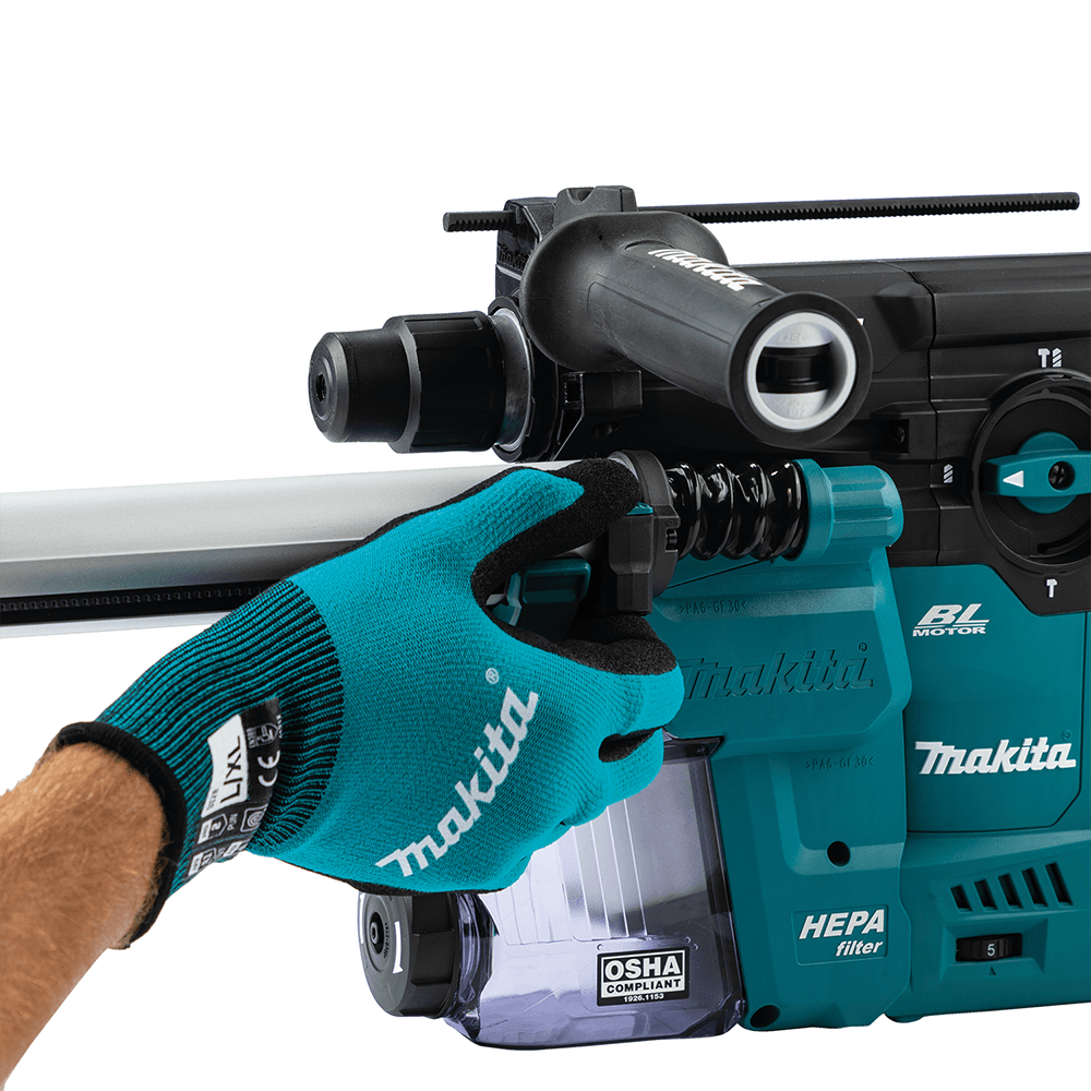 40 V Max XGT Brushless Cordless 1-3/16" SDS-PLUS AVT Rotary Hammer Tool Only with Dust Extractor/AFT/AWS Capable Alt 12 - Image