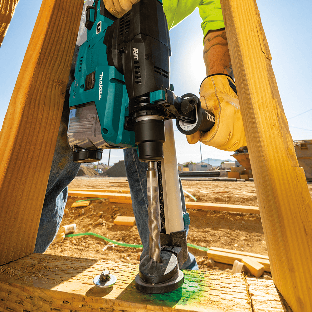 40 V Max XGT Brushless Cordless 1-3/16" SDS-PLUS AVT Rotary Hammer Tool Only with Dust Extractor/AFT/AWS Capable Alt 2 - Image