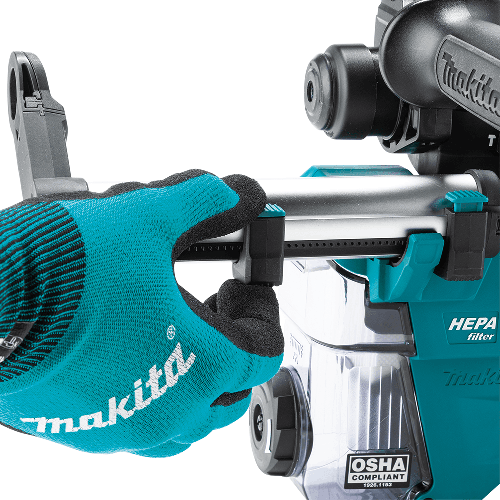 40 V Max XGT Brushless Cordless 13/16" SDS-PLUS AVT Rotary Hammer Kit with Dust Extractor/AFT/AWS Capable (2.5Ah) Alt 8 - Image