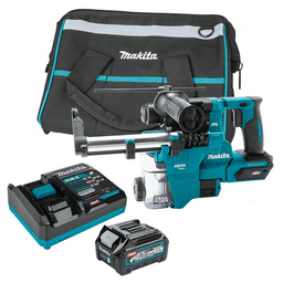 40 V Max XGT Brushless Cordless 13/16" SDS-PLUS AVT Rotary Hammer Kit with Dust Extractor/AFT/AWS Capable (2.5Ah) Main - Image