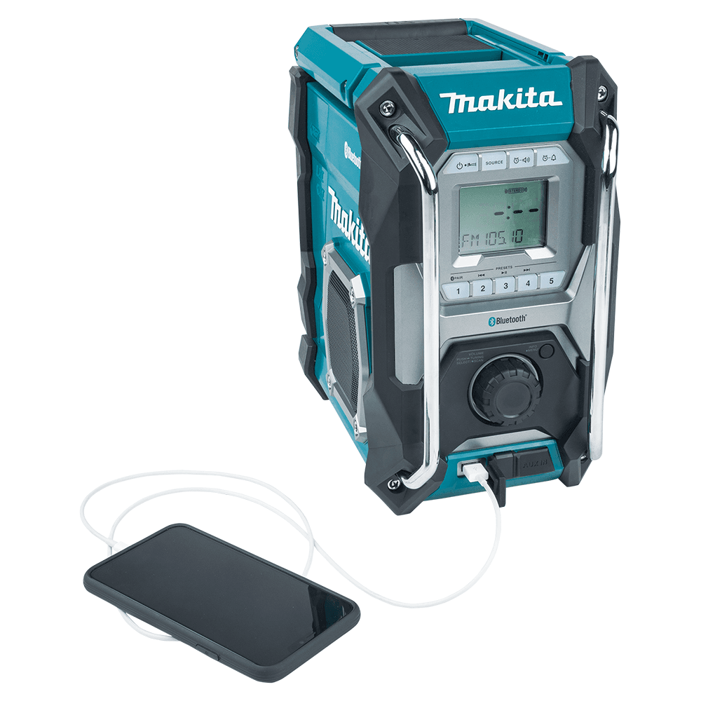 GRM02 40V max XGT Cordless/Corded Bluetooth Job Site Radio Tool Only Alt 3 - Image