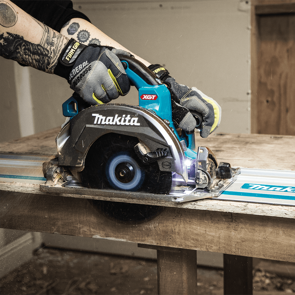 40V max XGT Brushless Cordless 7-1/4" Circular Saw Tool Only with Guide Rail Compatible Base/AWS Capable Alt 5 - Image
