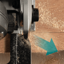 40V max XGT Brushless Cordless 9-1/4" Circular Saw Tool Only with Guide Rail Compatible Base/AWS Capable Alt 5 - Image