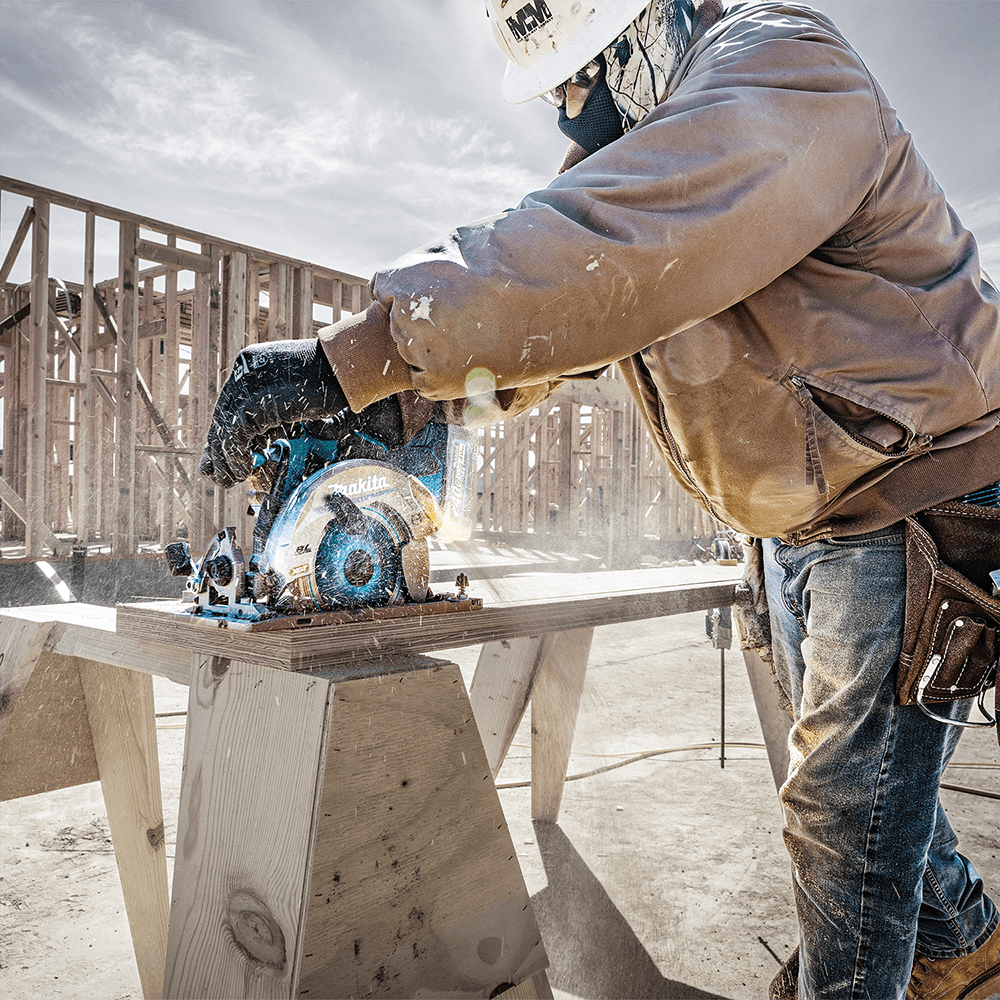 40V max XGT Brushless Cordless 6-1/2" Circular Saw Tool Only with AWS Capable Alt 13 - Image