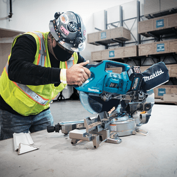 40V max XGT Brushless Cordless 8-1/2" Dual-Bevel Sliding Compound Miter Saw Kit with AWS Capable (4.0 Ah) Alt 9 - Image