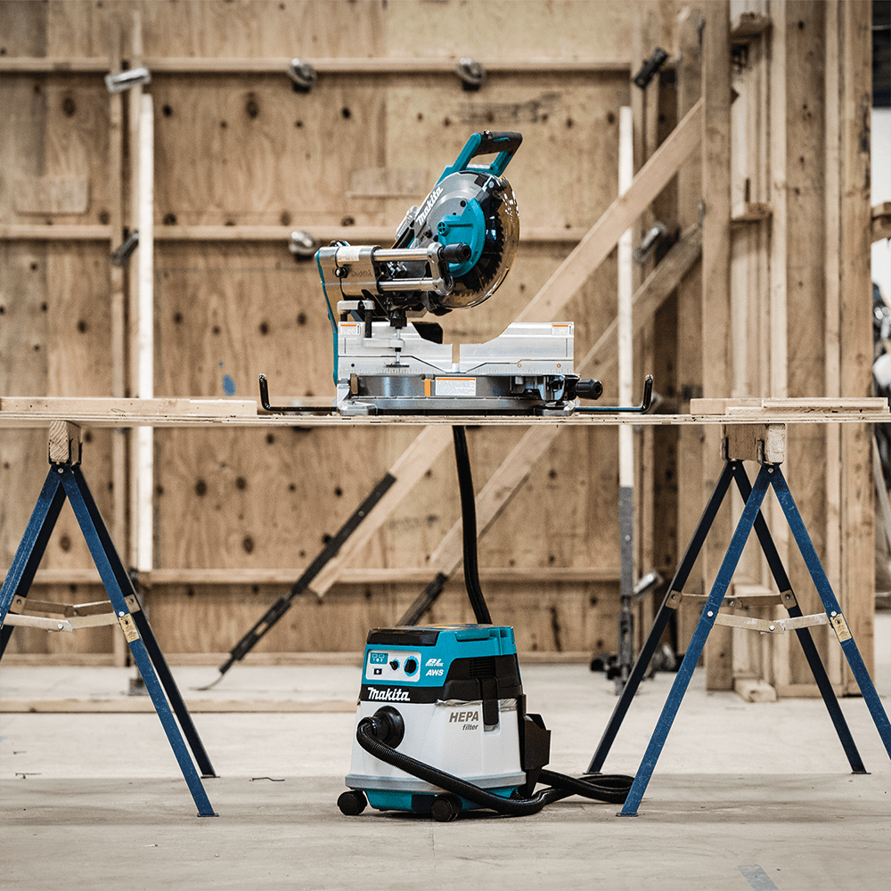 40V max XGT Brushless Cordless 10" Dual-Bevel Sliding Compound Miter Saw Tool Only with AWS Capable Alt 11 - Image