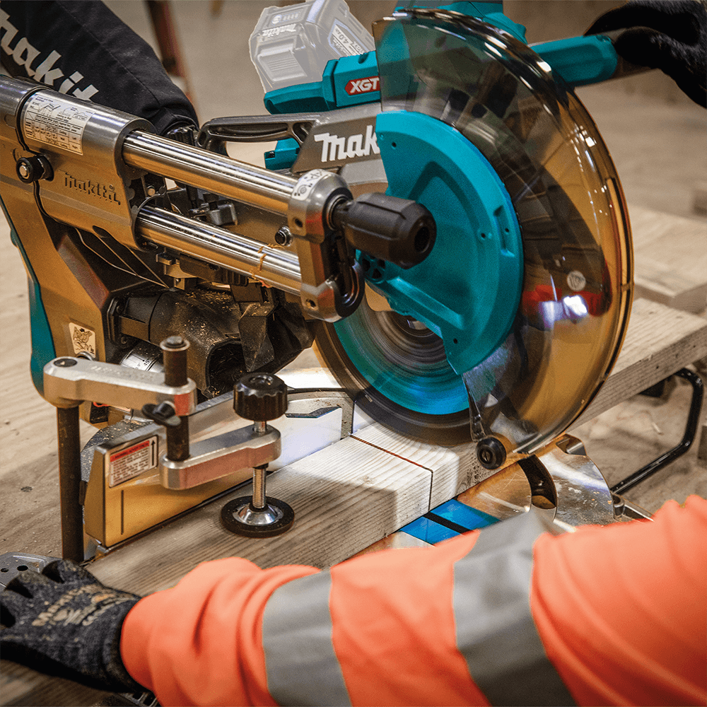 40V max XGT Brushless Cordless 10" Dual-Bevel Sliding Compound Miter Saw Tool Only with AWS Capable Alt 2 - Image
