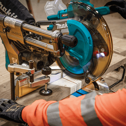 40V max XGT Brushless Cordless 10" Dual-Bevel Sliding Compound Miter Saw Tool Only with AWS Capable Alt 2 - Image
