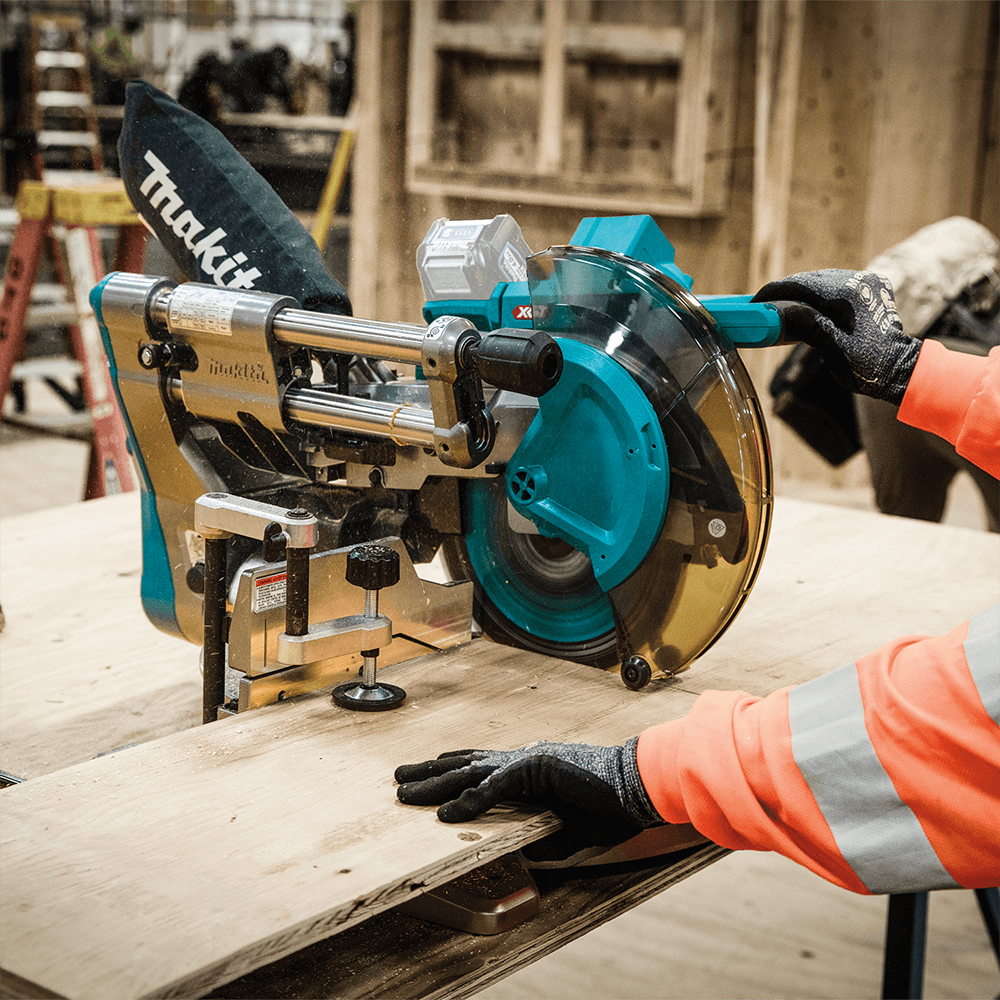 40V max XGT Brushless Cordless 10" Dual-Bevel Sliding Compound Miter Saw Tool Only with AWS Capable Alt 4 - Image