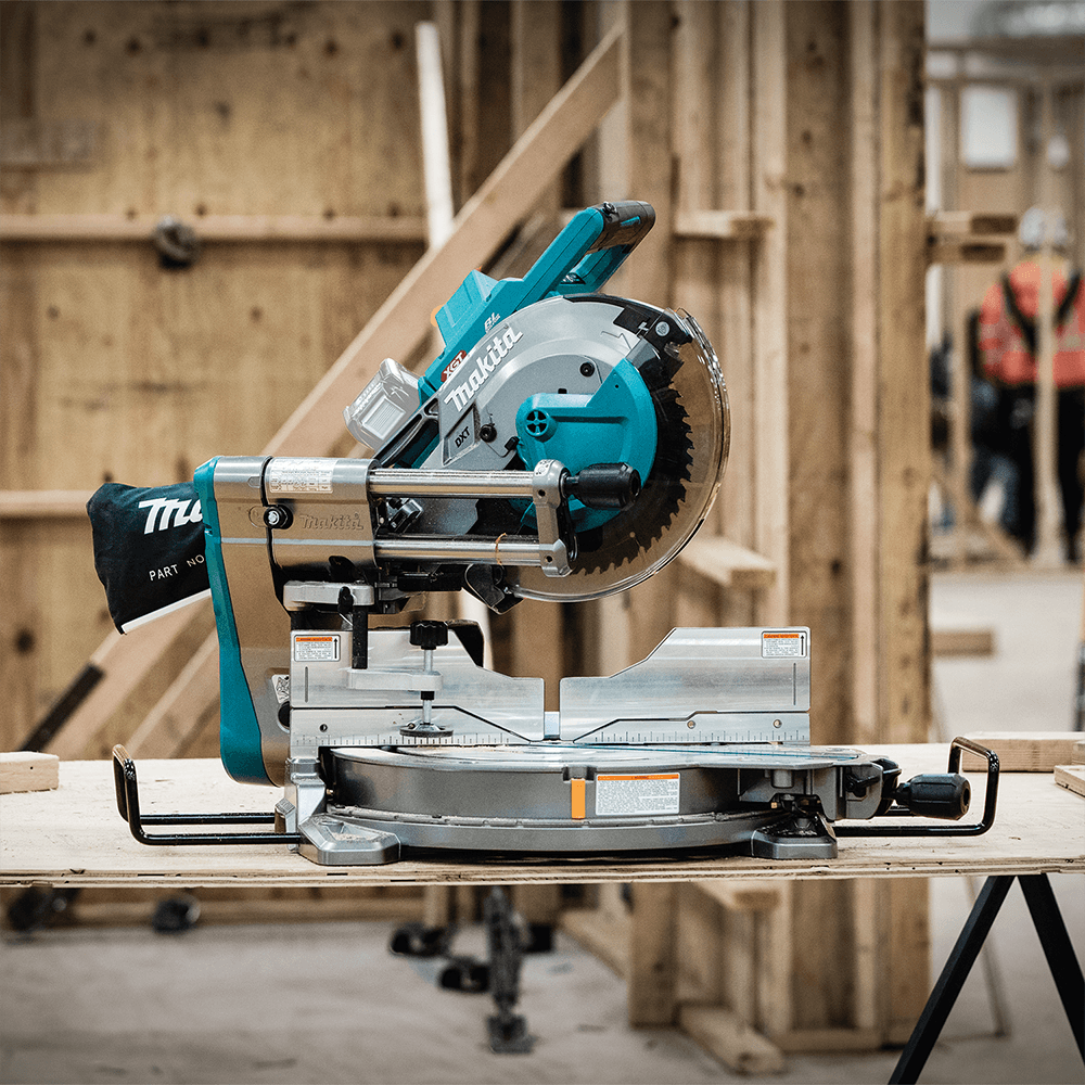 40V max XGT Brushless Cordless 10" Dual-Bevel Sliding Compound Miter Saw Tool Only with AWS Capable Alt 5 - Image