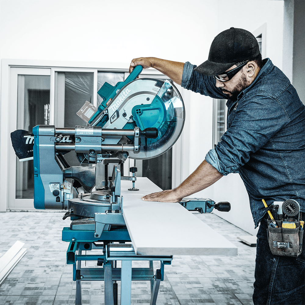 40V max XGT Brushless Cordless 12" Dual-Bevel Sliding Compound Miter Saw Tool Only with AWS Capable Alt 1 - Image