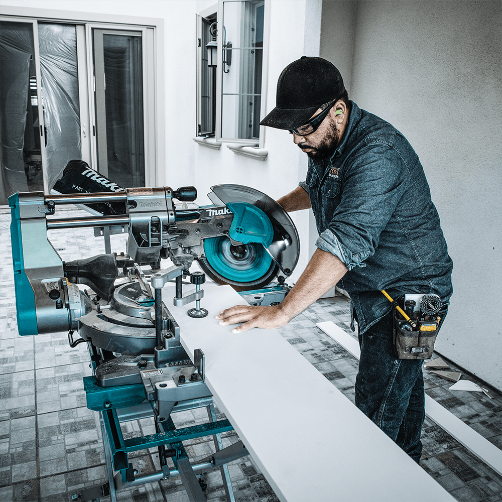 40V max XGT Brushless Cordless 12" Dual-Bevel Sliding Compound Miter Saw Tool Only with AWS Capable Alt 2 - Image