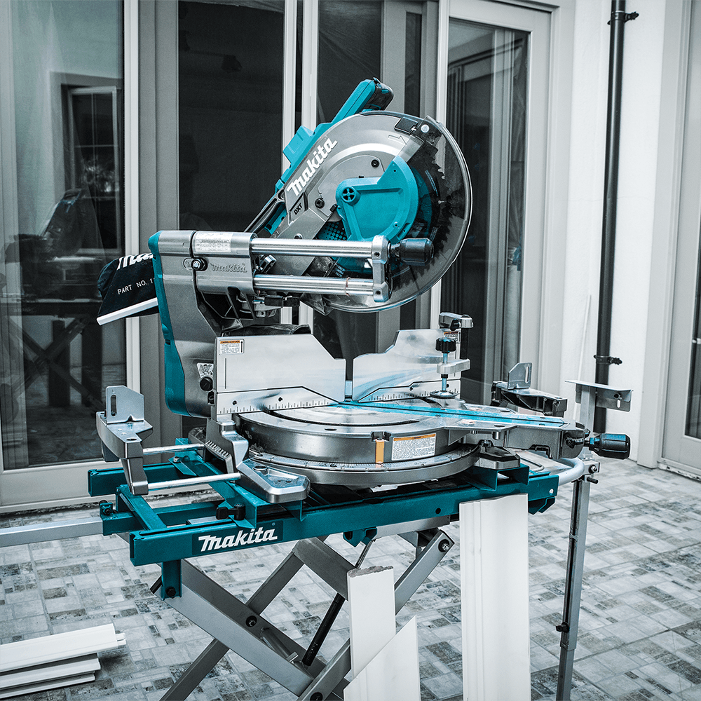 40V max XGT Brushless Cordless 12" Dual-Bevel Sliding Compound Miter Saw Tool Only with AWS Capable Alt 3 - Image