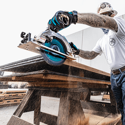 40V max XGT Brushless Cordless Rear Handle 10-1/4" Circular Saw Kit with AWS Capable (4.0 Ah) Alt 14 - Image