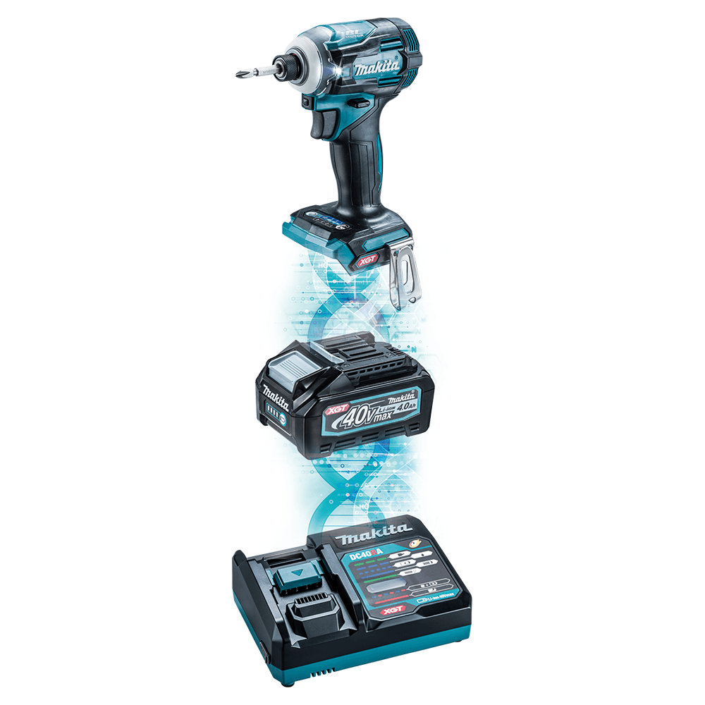GT400M1D1 40V max XGT Brushless Cordless 4-Piece Combo Kit (2.5Ah/4.0Ah) Alt 8 - Image