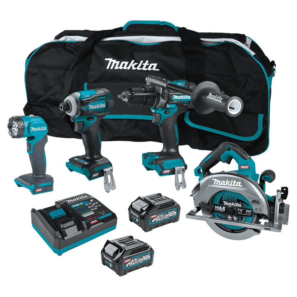 GT400M1D1 40V max XGT Brushless Cordless 4-Piece Combo Kit (2.5Ah/4.0Ah) Main - Image