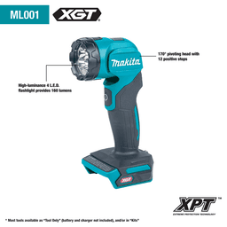40V max XGT Brushless Cordless 4-Piece Combo Kit (2.5Ah/4.0Ah) Alt 26 - Image