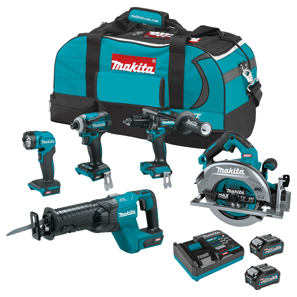 GT501M 40V max XGT Brushless Cordless 5-Piece Combo Kit (4.0Ah) Main - Image
