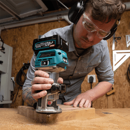 40V max XGT Brushless Cordless Compact Router Kit (2.5Ah) Alt 5 - Image