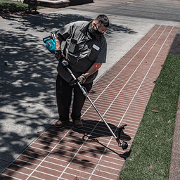 40V Max XGT Brushless Cordless Couple Shaft Power Head Kit with 17" String Trimmer Attachment (4.0Ah) Alt 7 - Image