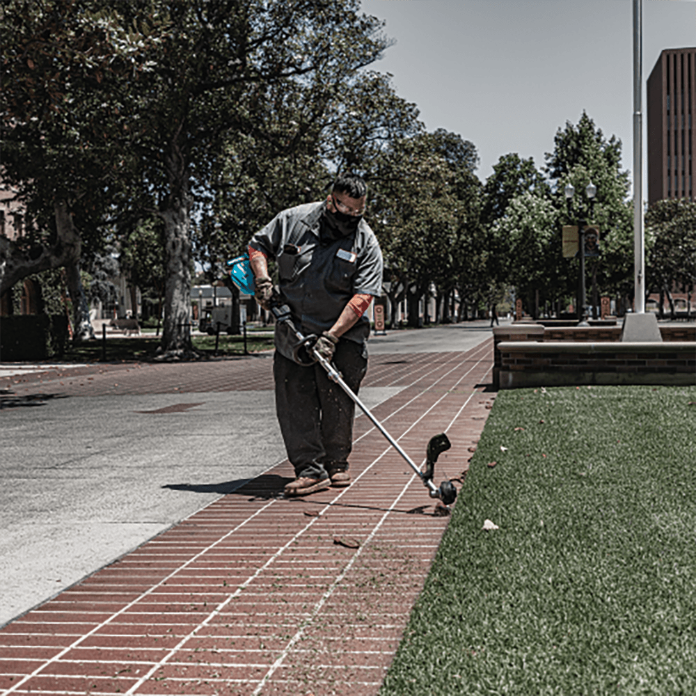 40V Max XGT Brushless Cordless Couple Shaft Power Head Kit with 17" String Trimmer Attachment (4.0Ah) Alt 8 - Image