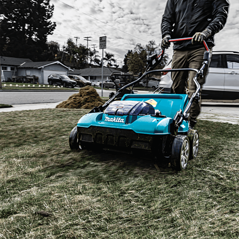 40V Max XGT Brushless Cordless 15" Dethatcher/Scarifier Kit (4.0Ah) Alt 9 - Image