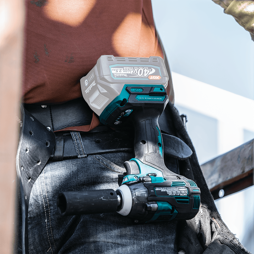 40V max XGT Brushless Cordless 4-Speed 1/2" Square Drive Impact Wrench with Detent Anvil Tool Only Alt 4 - Image