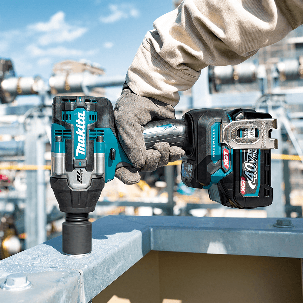 40V max XGT Brushless Cordless 4-Speed Mid-Torque 1/2" Square Drive Impact Wrench Kit with Friction Ring Anvil (2.5 Ah) Alt 12 - Image