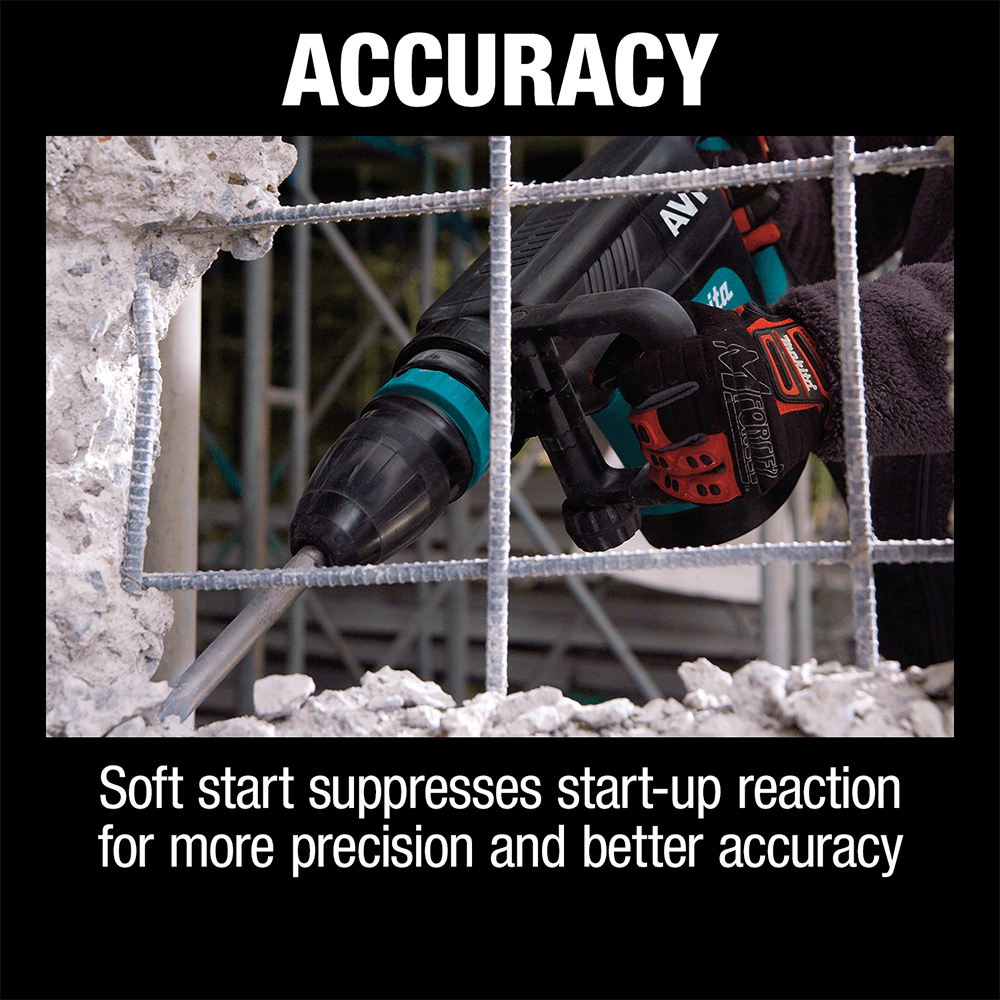 23 lb. SDS-MAX AVT Demolition Hammer Alt 7 - Image