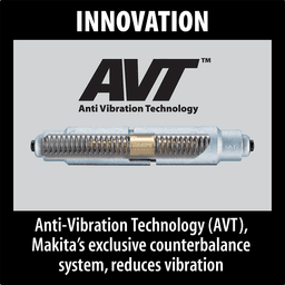 27 lb. SDS-MAX AVT Demolition Hammer Alt 6 - Image
