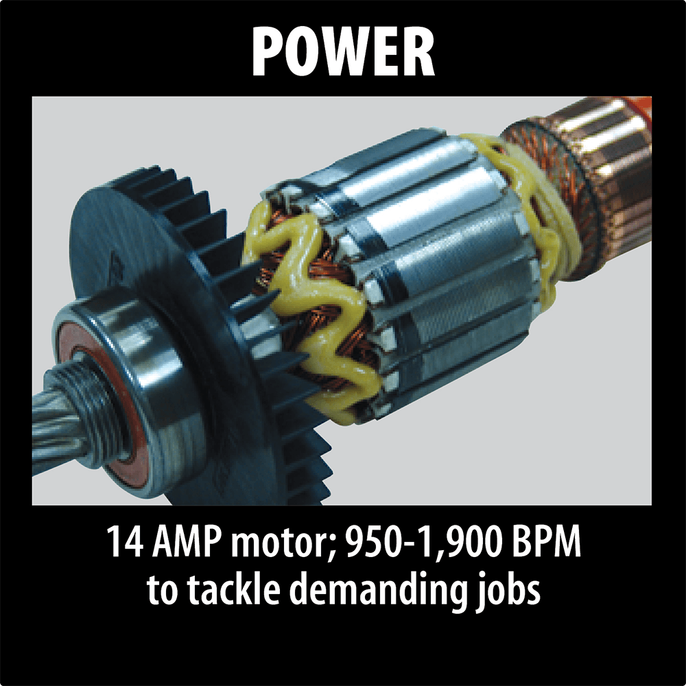 27 lb. SDS-MAX AVT Demolition Hammer Alt 8 - Image