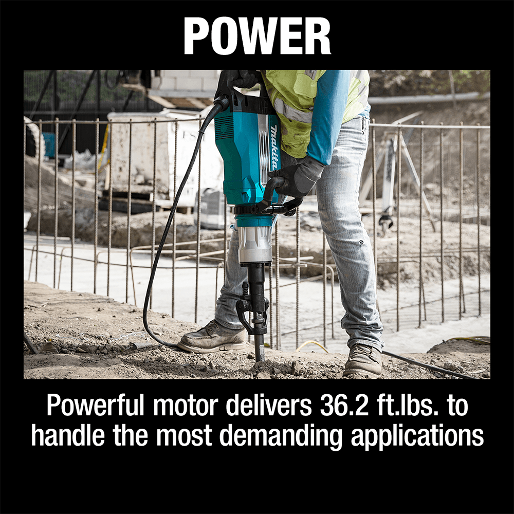 43 lb. Demolition Hammer, 1-1/8" Hex bits Alt 6 - Image