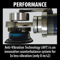 70 lb. AVT Breaker Hammer, 1-1/8" Hex bits Alt 3 - Image