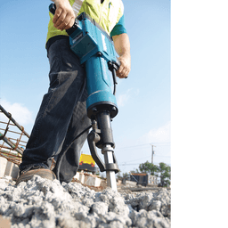 70 lb. AVT Breaker Hammer with Premium Cart, 1-1/8" Hex bits Alt 21 - Image