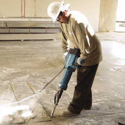 70 lb. AVT Breaker Hammer with Premium Cart, 1-1/8" Hex bits Alt 24 - Image