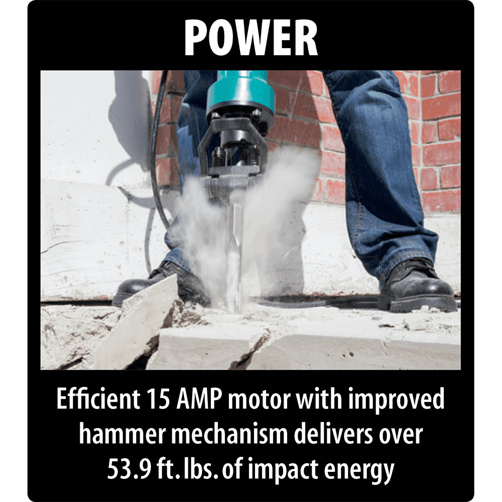 70 lb. Advanced AVT Breaker Hammer, 1-1/8" Hex bits Alt 16 - Image