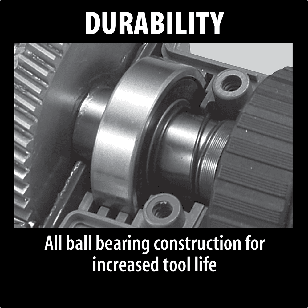5/8" Hammer Drill with Keyless Chuck Tool Case Alt 4 - Image