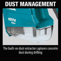 1" SDS-PLUS AVT Rotary Hammer with HEPA Dust Extractor/Pistol-Grip Alt 15 - Image