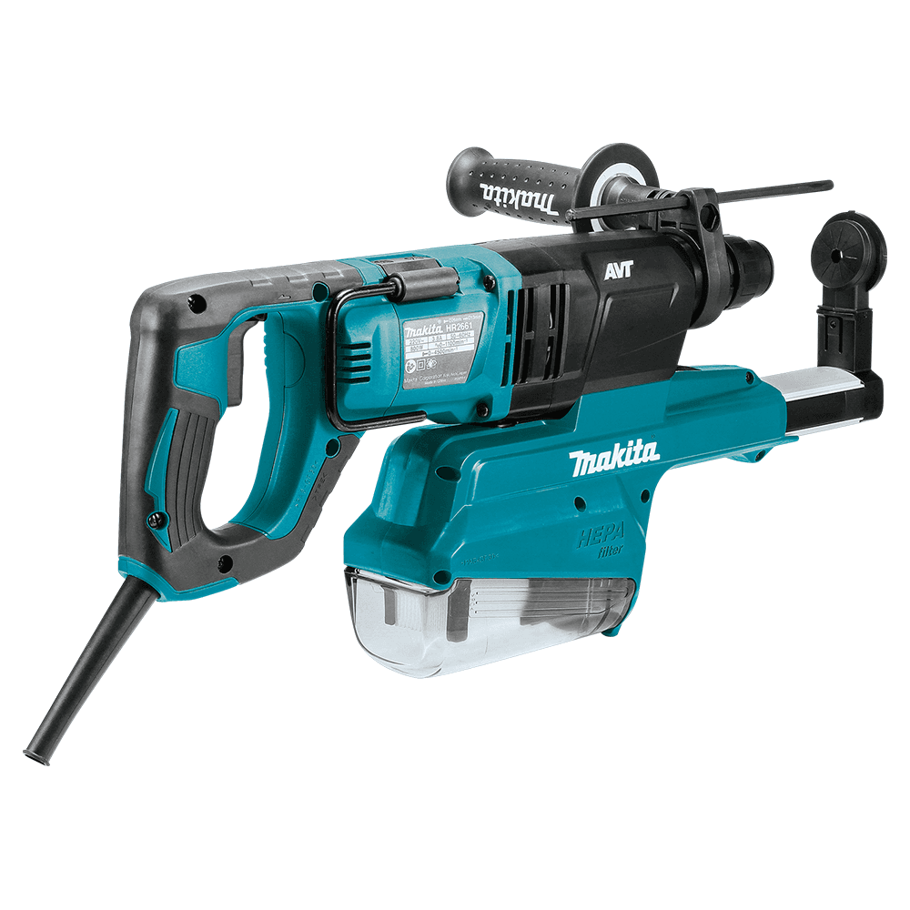 1" SDS-PLUS AVT Rotary Hammer with HEPA Dust Extractor/D-Handle Alt 6 - Image