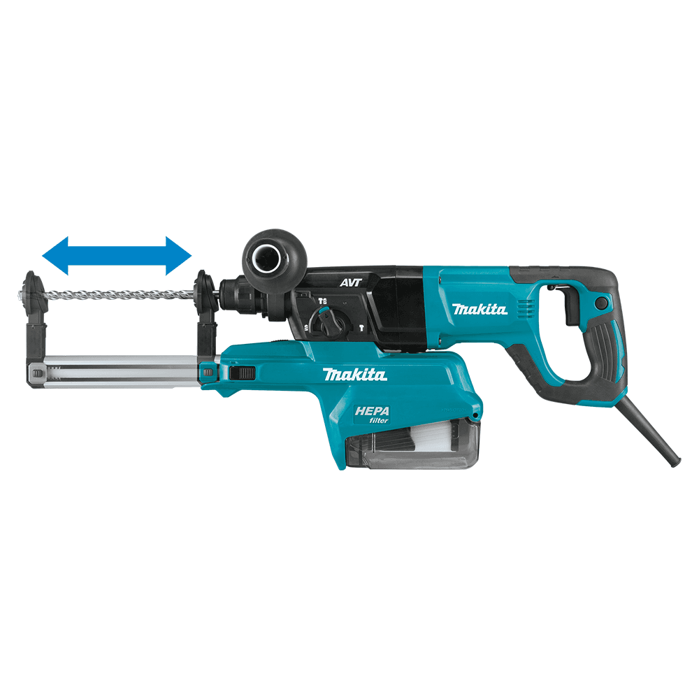 1" SDS-PLUS AVT Rotary Hammer with HEPA Dust Extractor/D-Handle Alt 8 - Image