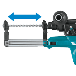 1" SDS‑PLUS AVT D‑Handle Rotary Hammer with HEPA Dust Extractor Alt 10 - Image