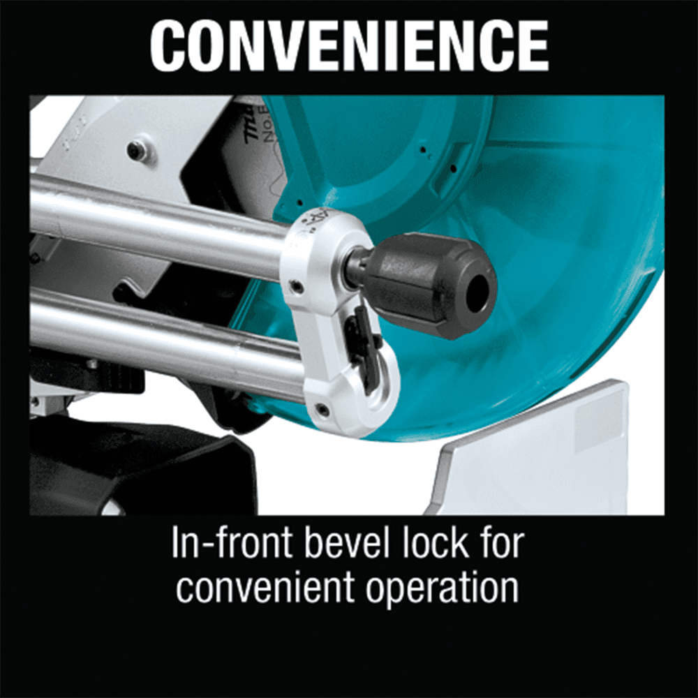 12" Dual‑Bevel Sliding Compound Miter Saw with Laser/Stand Alt 46 - Image