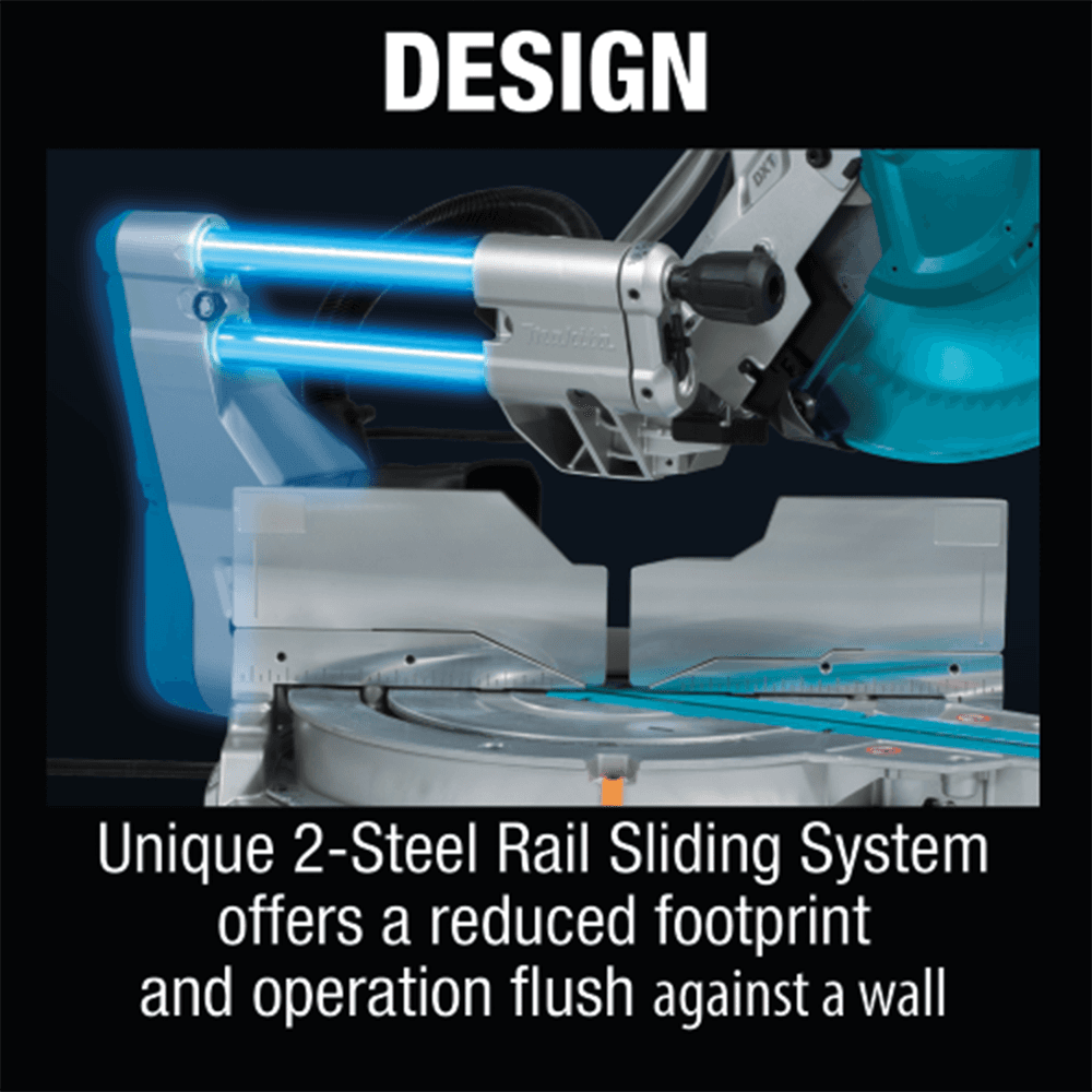 12" Dual‑Bevel Sliding Compound Miter Saw with Laser/Stand Alt 47 - Image